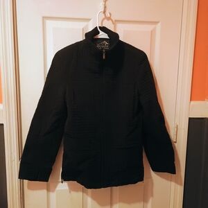 Women's Black Quilted Jacket